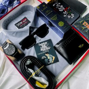 Light Grey Gift Combo Set For Boys
