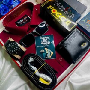 Red Color (লাল কালার) Gift Combo Set For Boys