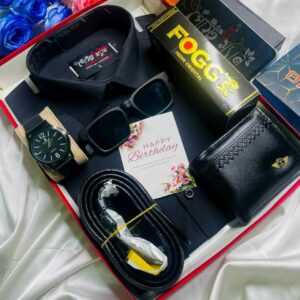 Black Color (কালো কালার) Exclusive Gift Combo Set For Boys