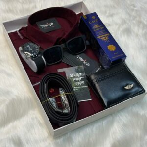 Merun Color (মেরুন কালার) Exclusive Gift Combo Set For Boys